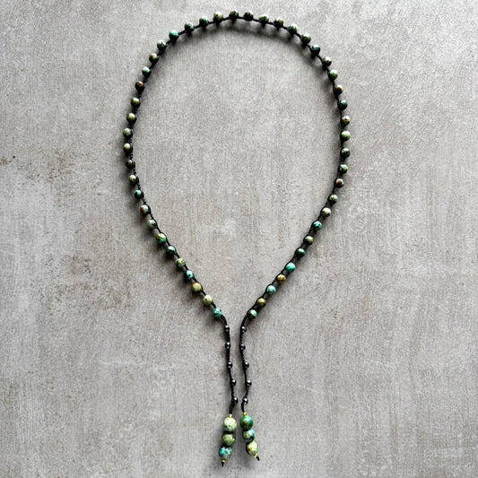 African Turquoise Jemwrap 6mm