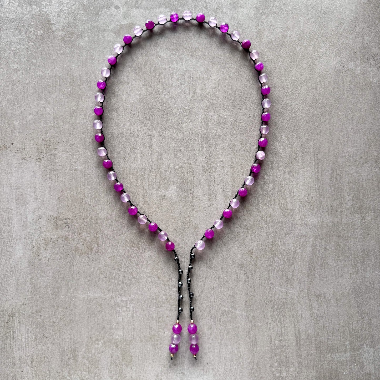 Purple Mix Jade Jemwrap
