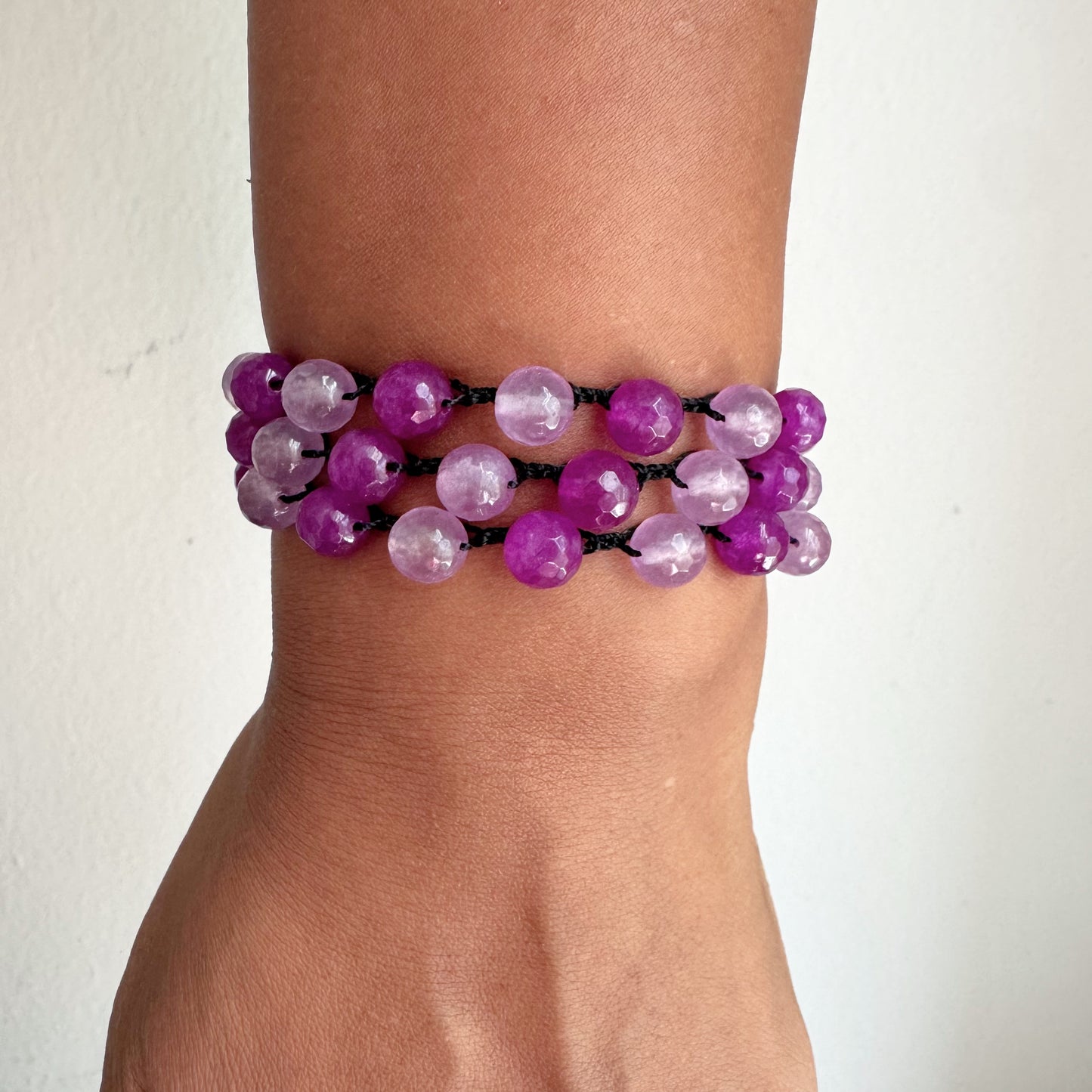Purple Mix Jade Jemwrap