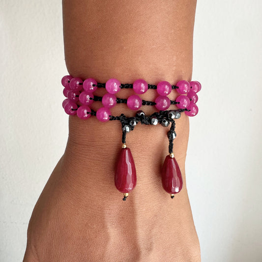 Fuchsia Jade Jemwrap